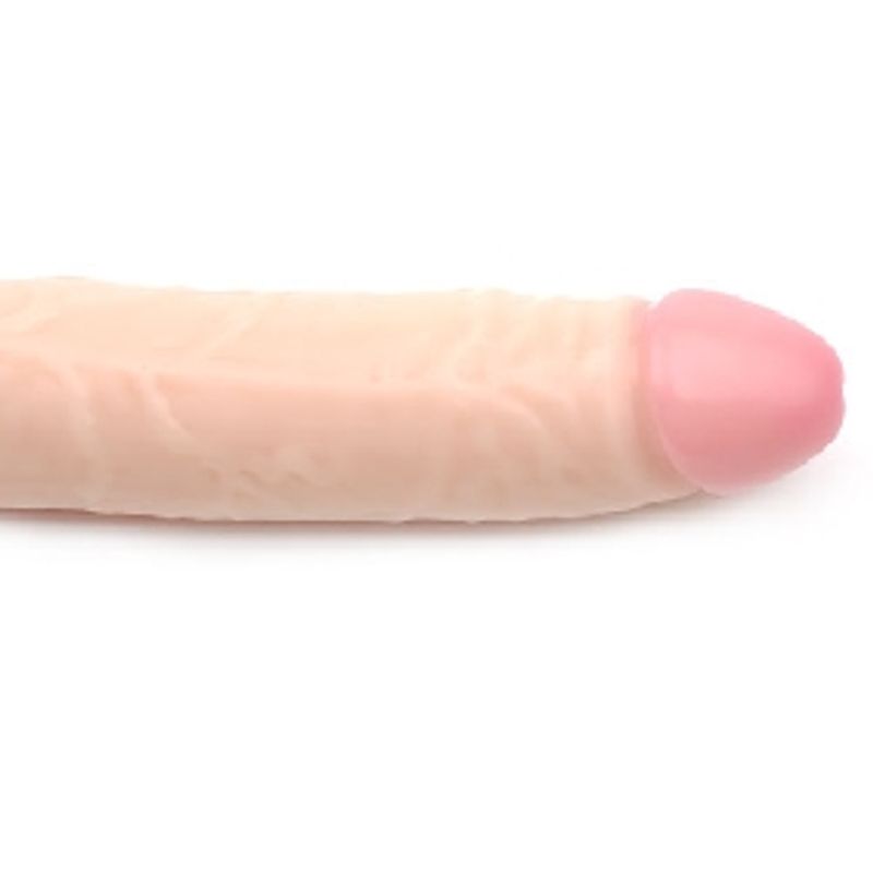DILDO - uten baller å sugekopp - 18,2 cm x 3,5 cm