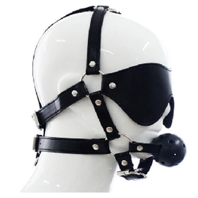 Hovedbilde HODEHARNESS MED BALL GAG