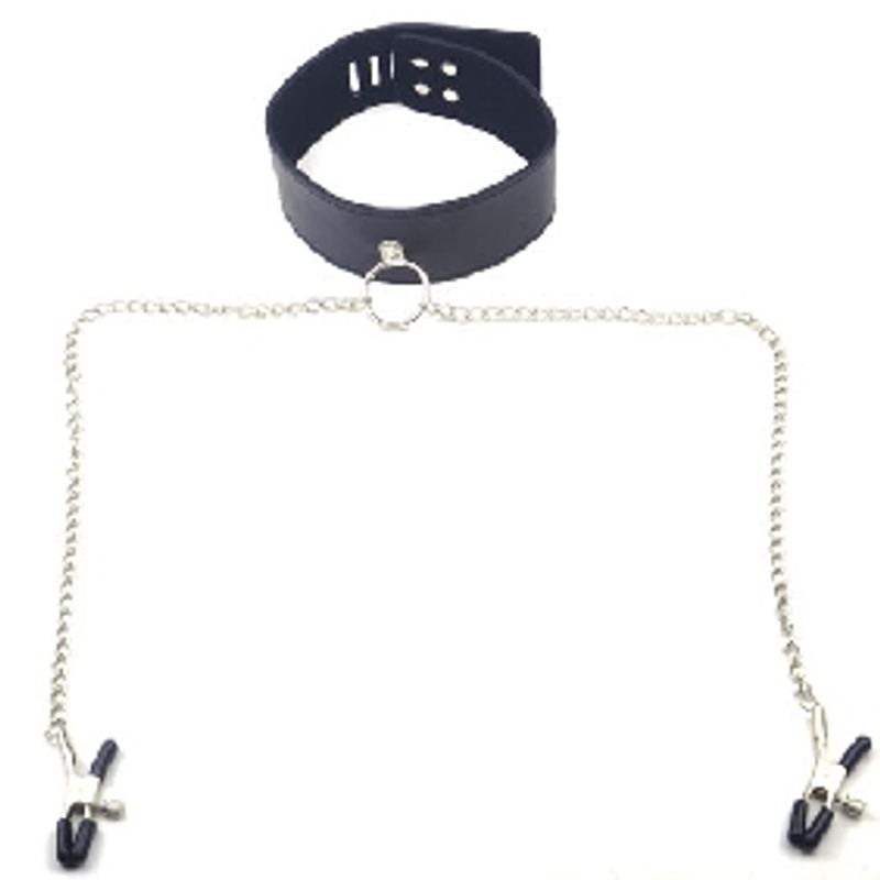 COLLAR -  med Nippel klyper
