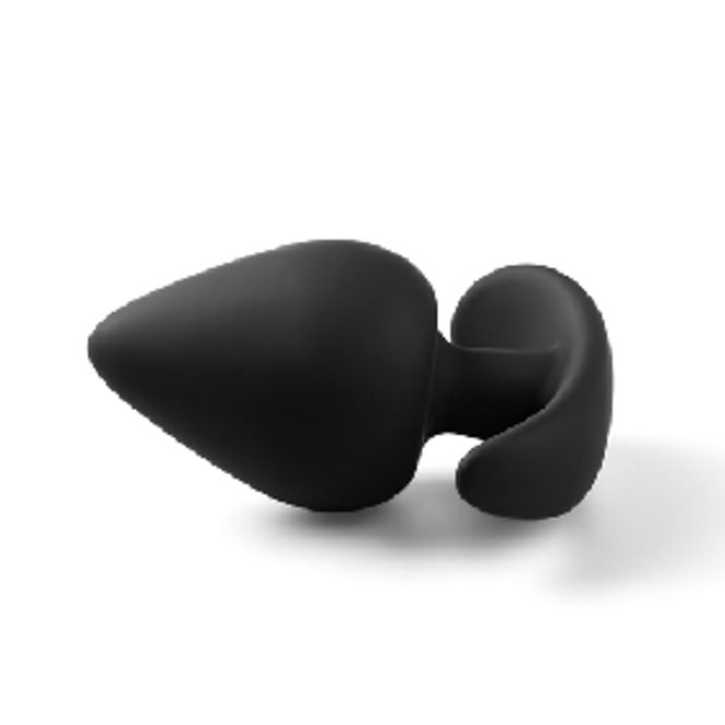 Hovedbilde EROTIC - SILIKON BUTTPLUG MED AVLANG STOPPER - ...