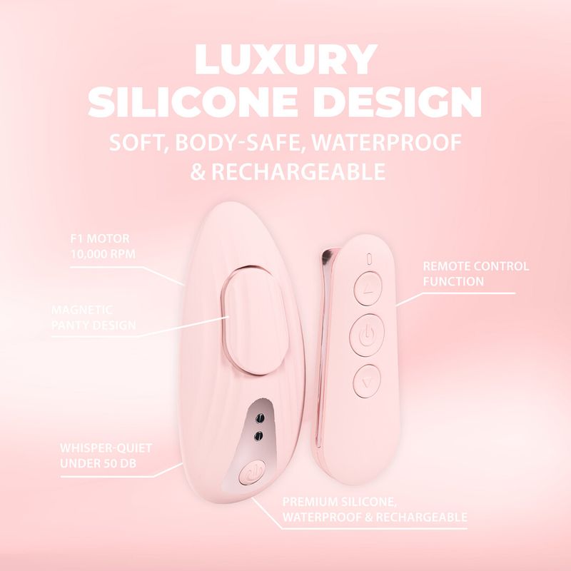 LOVELINE - Celeste - Fjernstyrt trusevibrator - Rosa