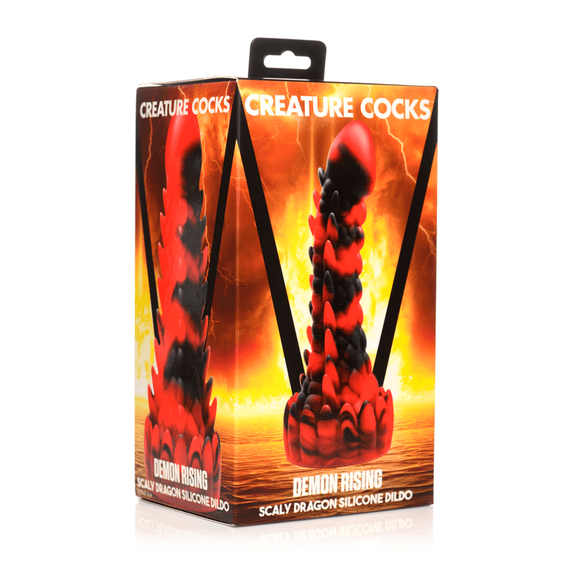Creature Cocks - Demon Rising - Scaly Dragon Silicone Dildo