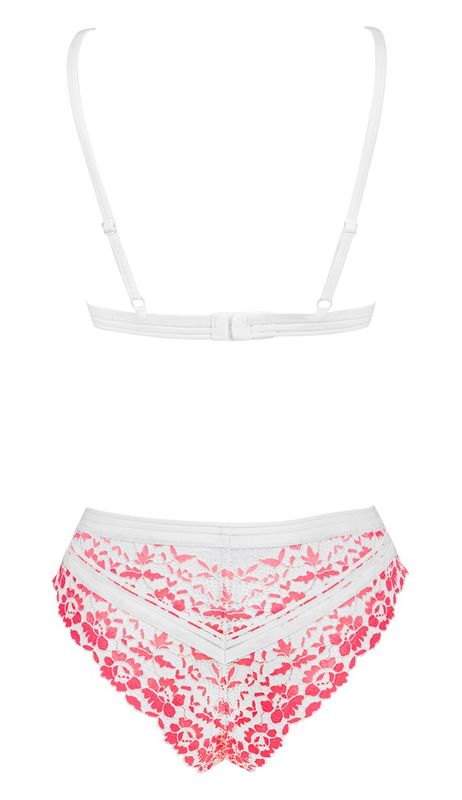 Obsessive - Set Bloomys - rosa hvit