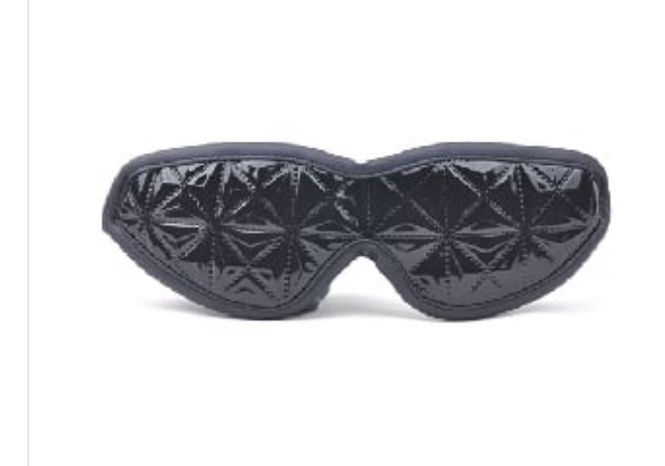 Hovedbilde Embossed ØyeMaske - svart