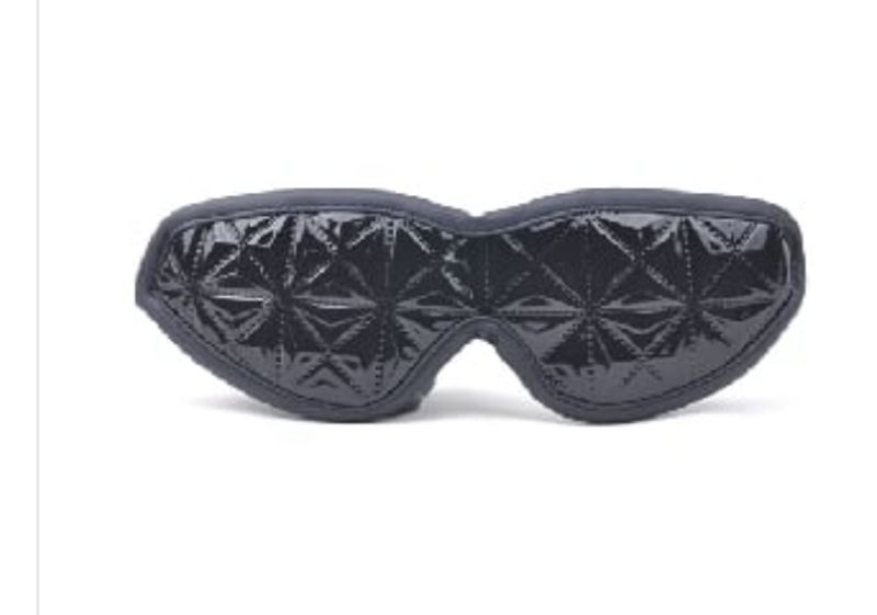 Embossed ØyeMaske - svart