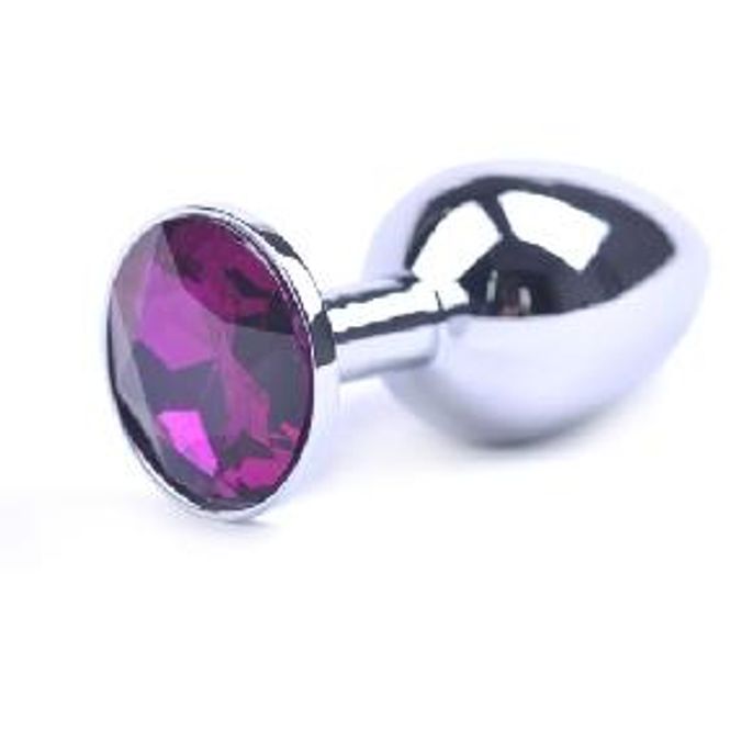 Hovedbilde Buttplug med Krystall, Medium