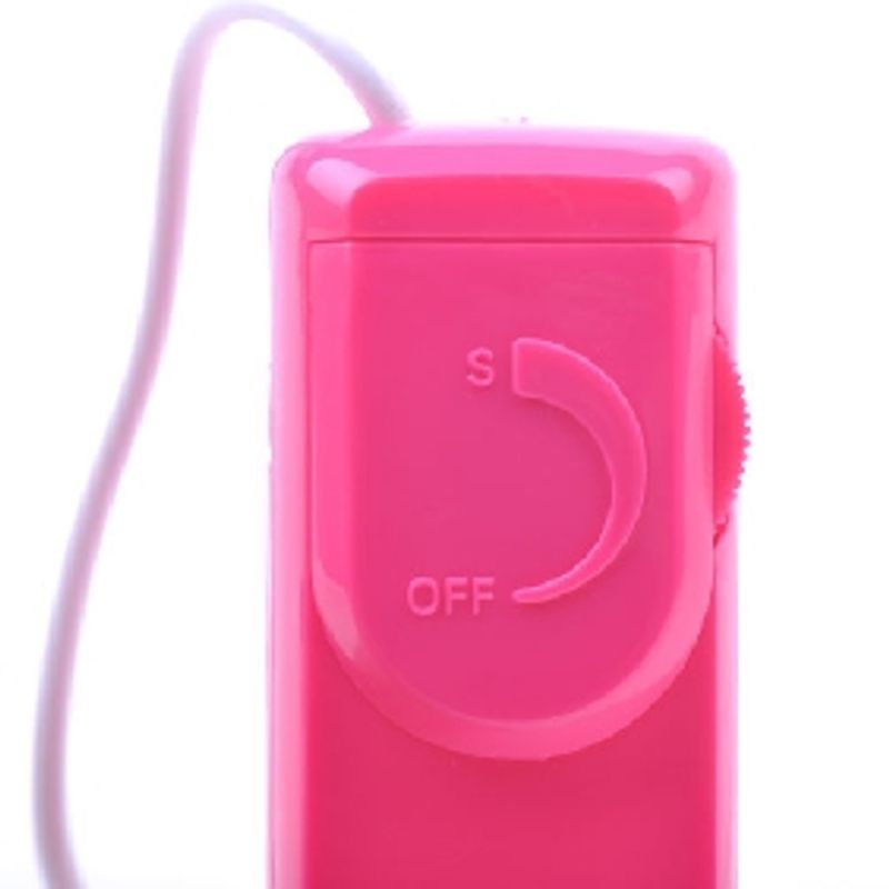 Pink Silver Vibrating Egg