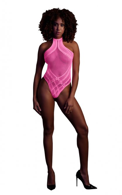 Hovedbilde GLOWINDARK - Body with Halter Neck - PINK