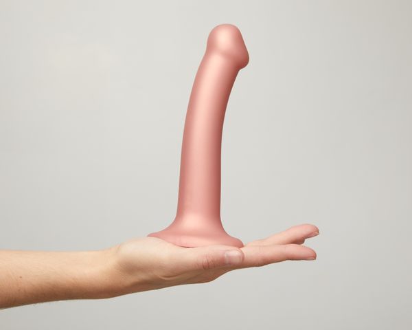 Hovedbilde STRAP-ON-ME - MONO DENSITY DILDO METALLIC VIEUX ...