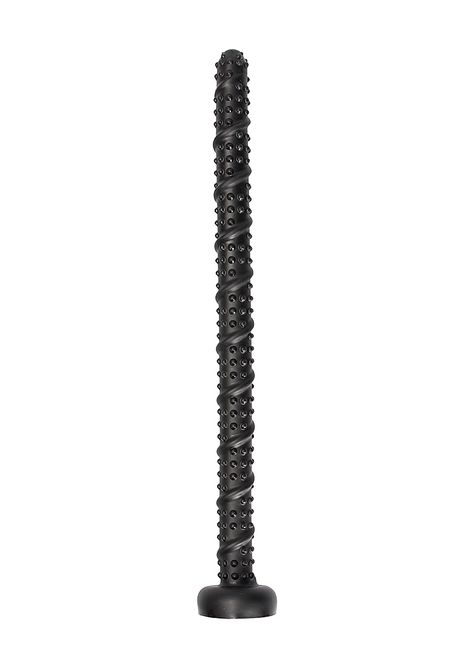 Hovedbilde Ass Textured Snake DYBDETRENER DILDO 55cm