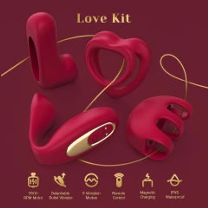Hovedbilde LOVE Vibrator Set 4 pc