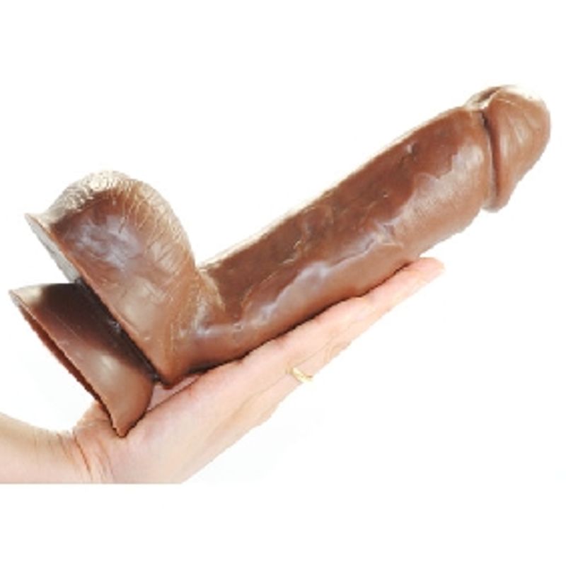 Hard-On 9 - DILDO 22,5 cm x 5 cm - BRUN
