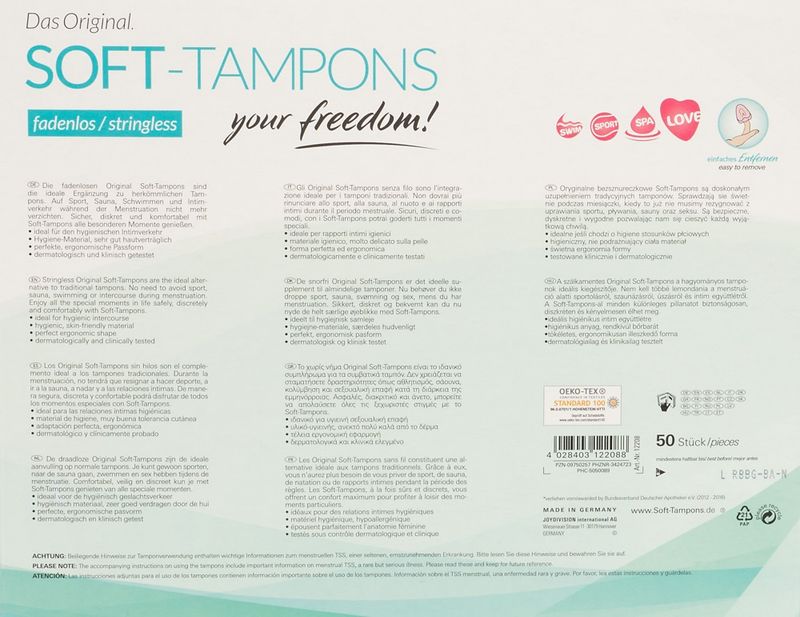 Soft Tampons - 50PAKK