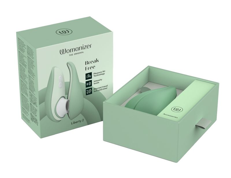 Womanizer - Liberty 2 - Lyse grønn
