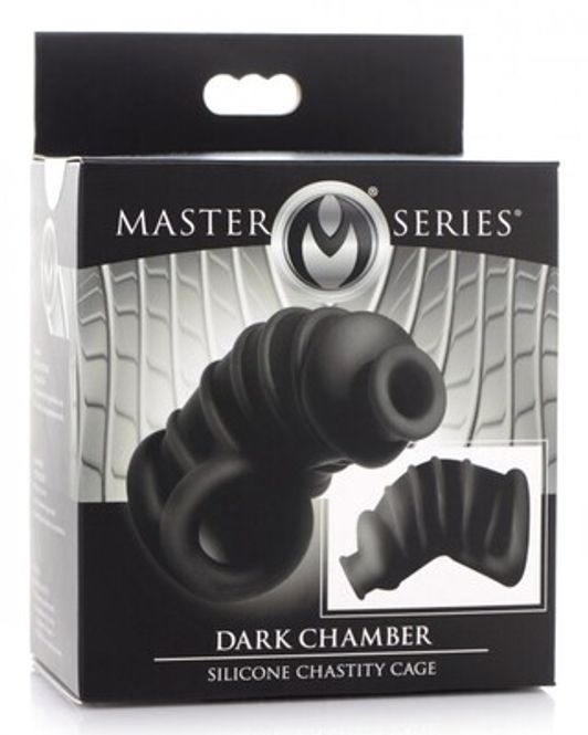 Hovedbilde Dark Chamber - Silicone Chastity Cage