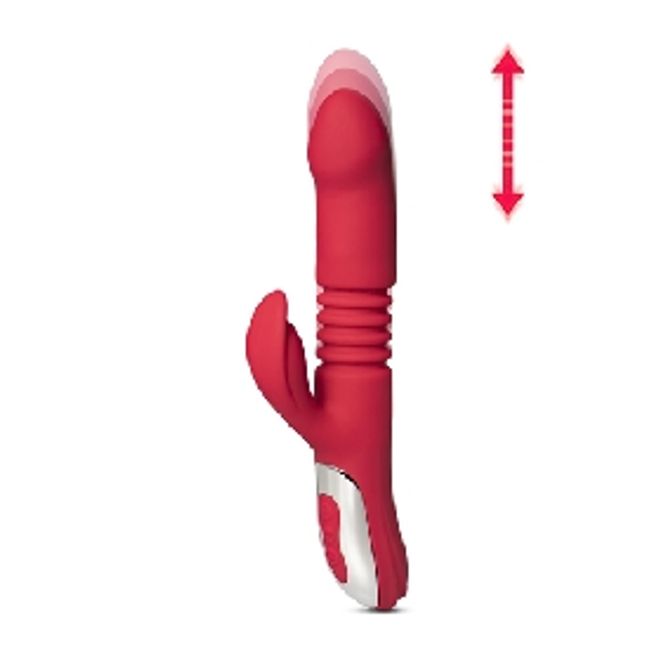 Hovedbilde Thrusting Rabbit Vibrator med Heating