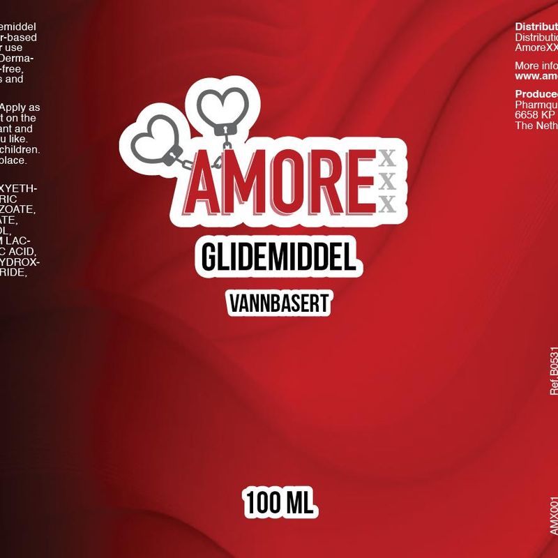 AMOREX - GLIDEMIDDEL Vannbasert 100ml