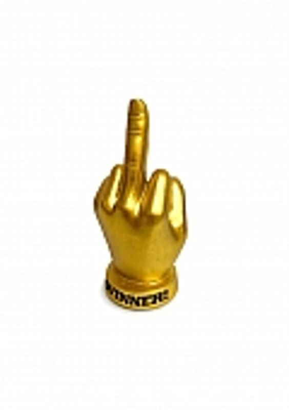Golden F-U Finger Trophy