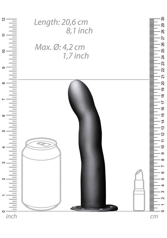 OUCH! - Curved Hollow Strap-On - 8