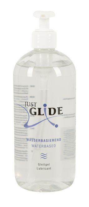 Hovedbilde JUST GLIDE - Vannbasert glidemiddel 500ML