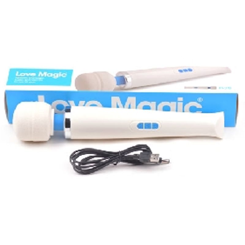 LOVE MAGIC - wand - massasjeapparat med sterk vibrasjon