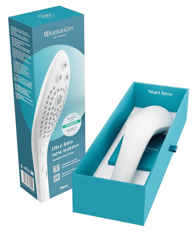 WOMANIZER - WAVE - hvit