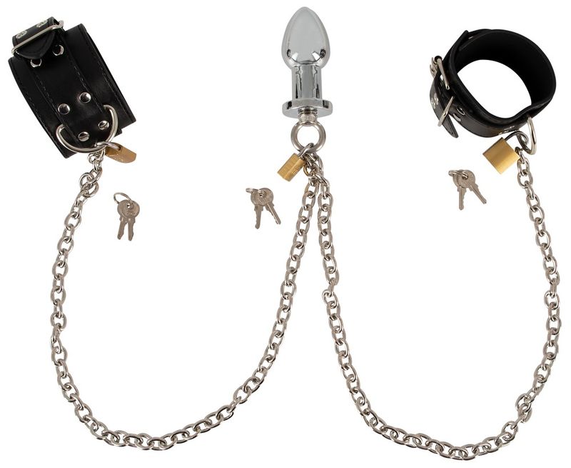 Cuffs & Plug